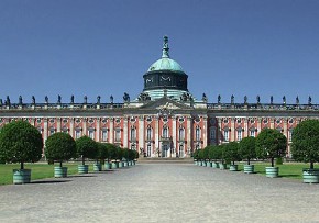 Neues Palais Sans Souci Potsdam Brandenburg Vergoldung Gold Restaurierung